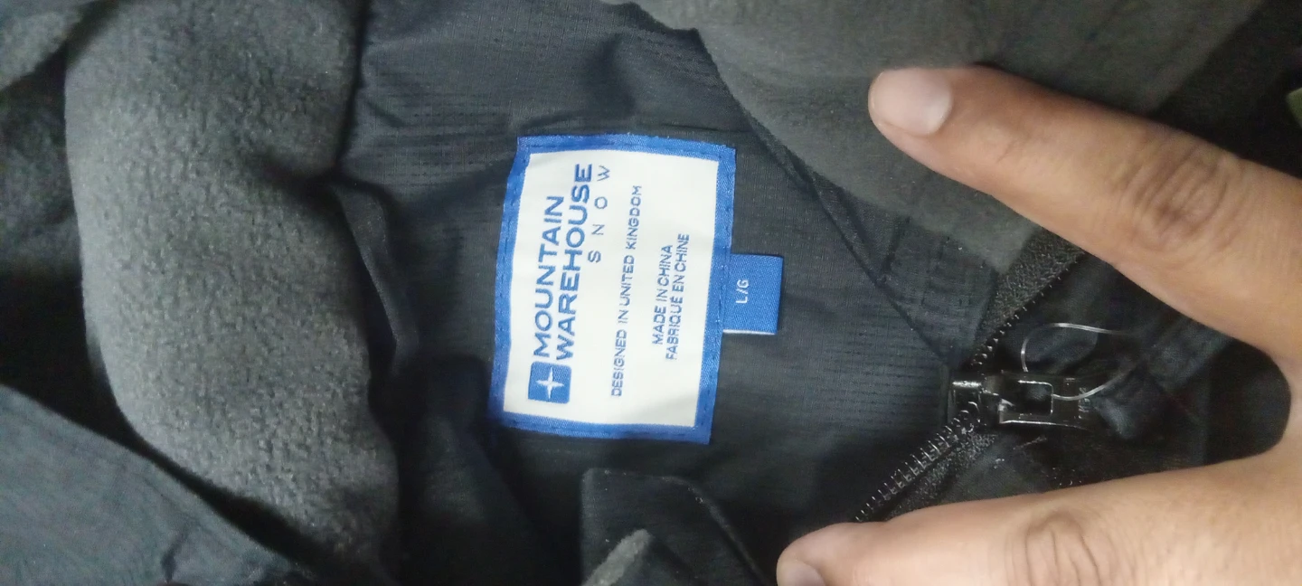 Mountain Warehouse Snow Jacket - Black - Large - photo 4