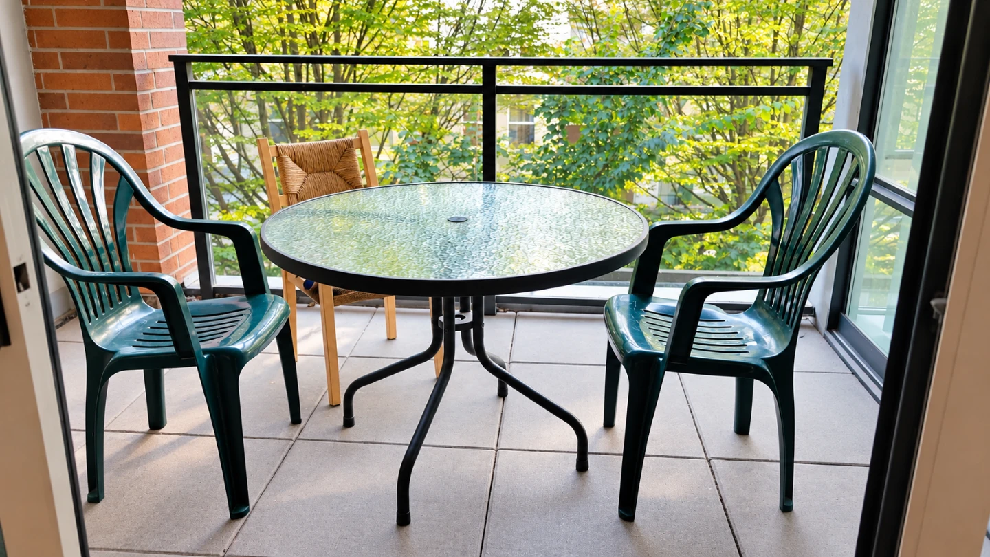 Free Ikea JONAXEL drawers, and patio table and chairs - photo 2