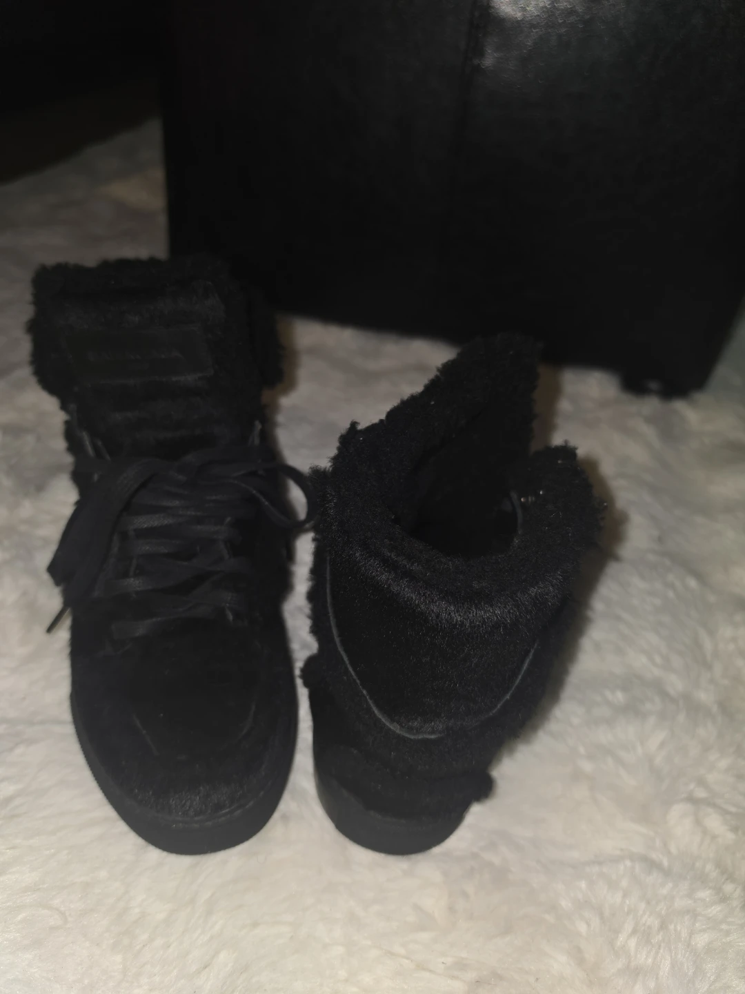 Balenciaga Black High-Top Sneakers - photo 5