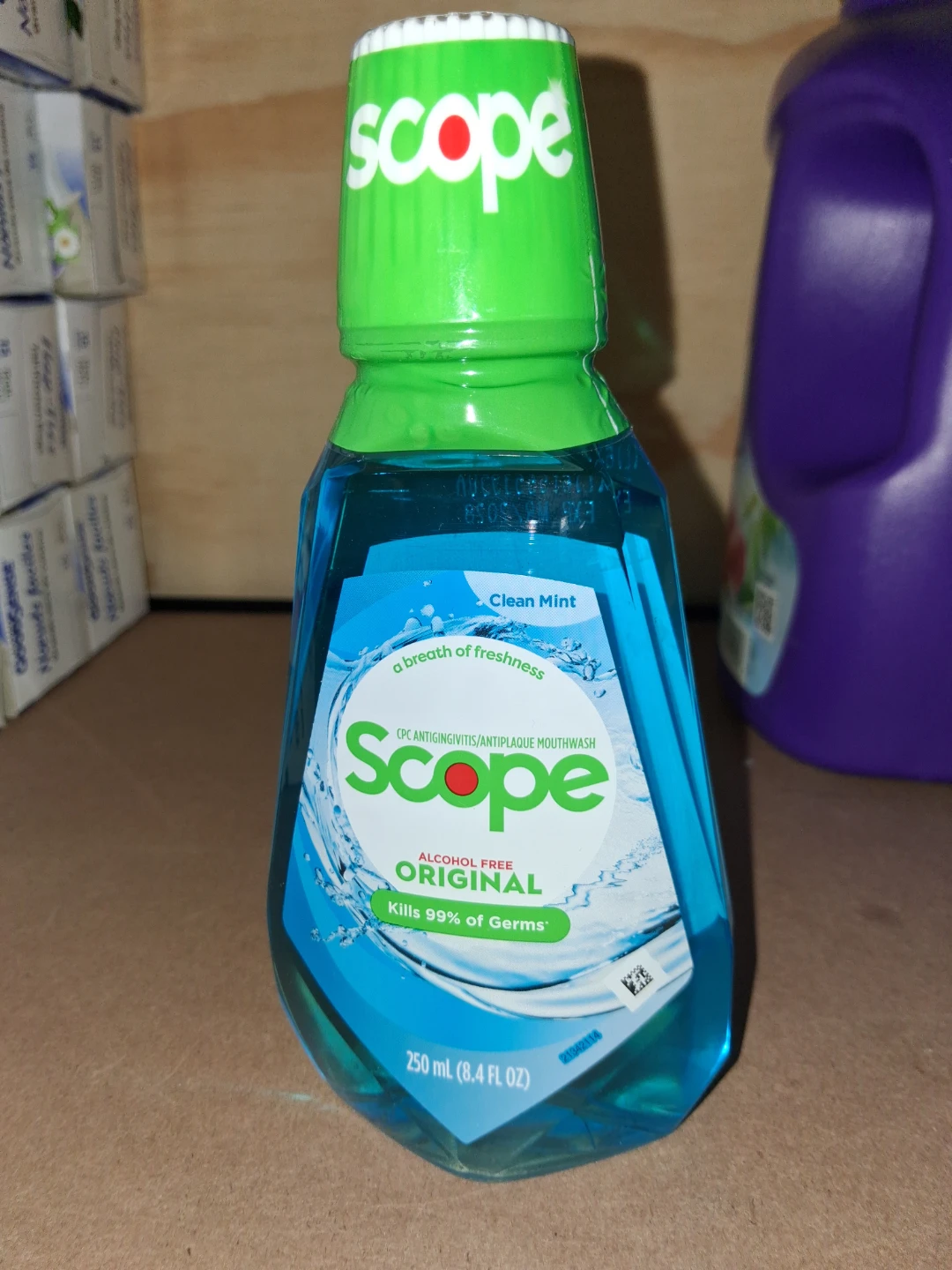 Scope Original Clean Mint Mouthwash 250ml