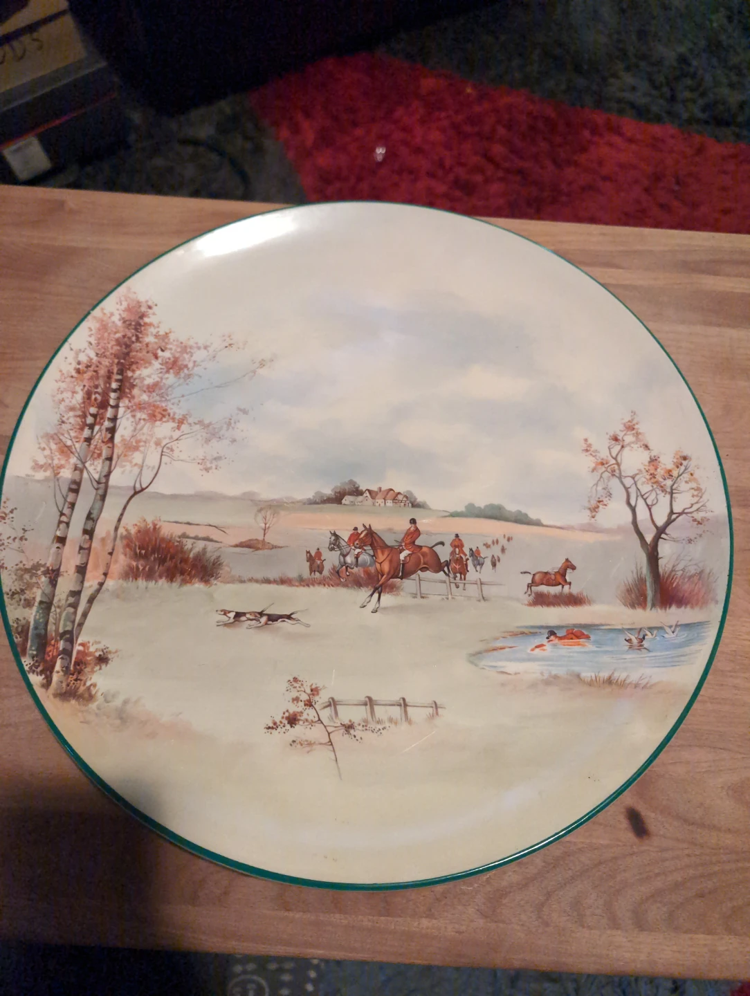 Royal Doulton Fox-Hunting Platter D.5104