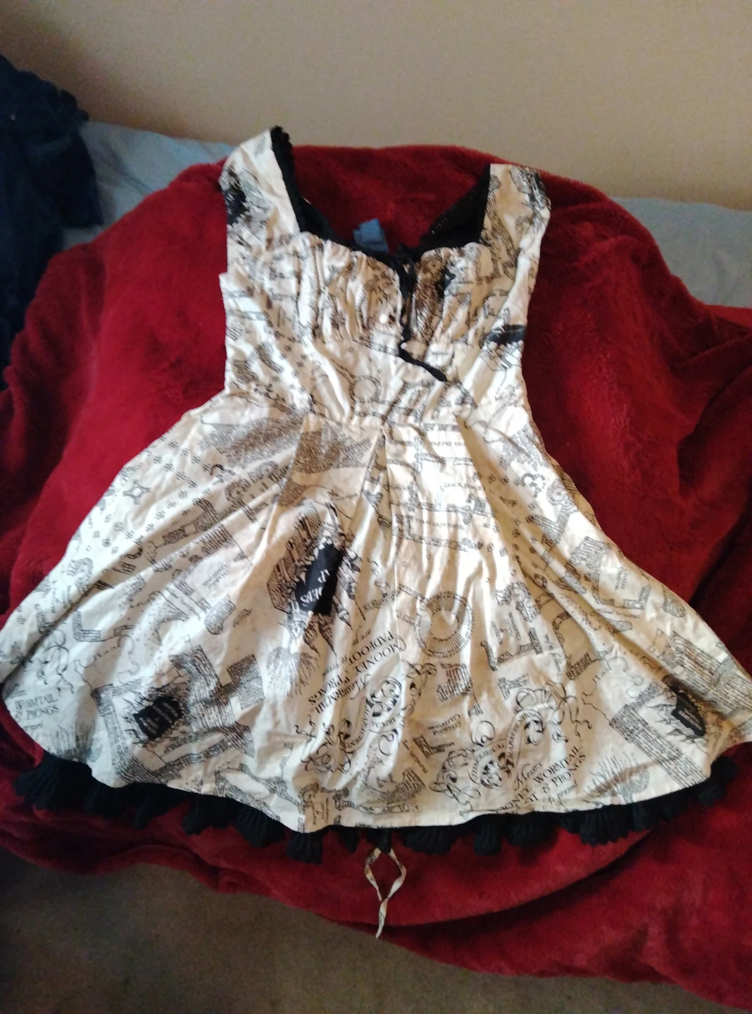 Harry Potter Marauder's Map Dress