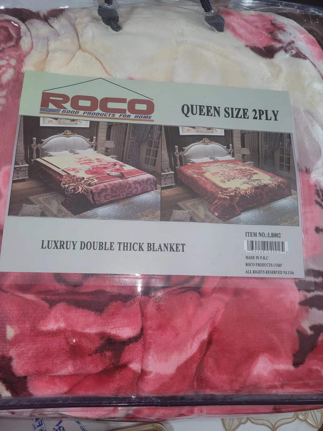 ROCO Queen Size 2-Ply Luxury Double Thick Blanket - photo 4