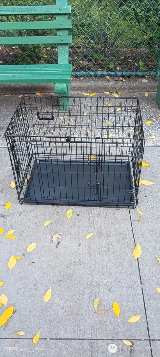 EveryYay Black Folding Dog Crate - photo 4