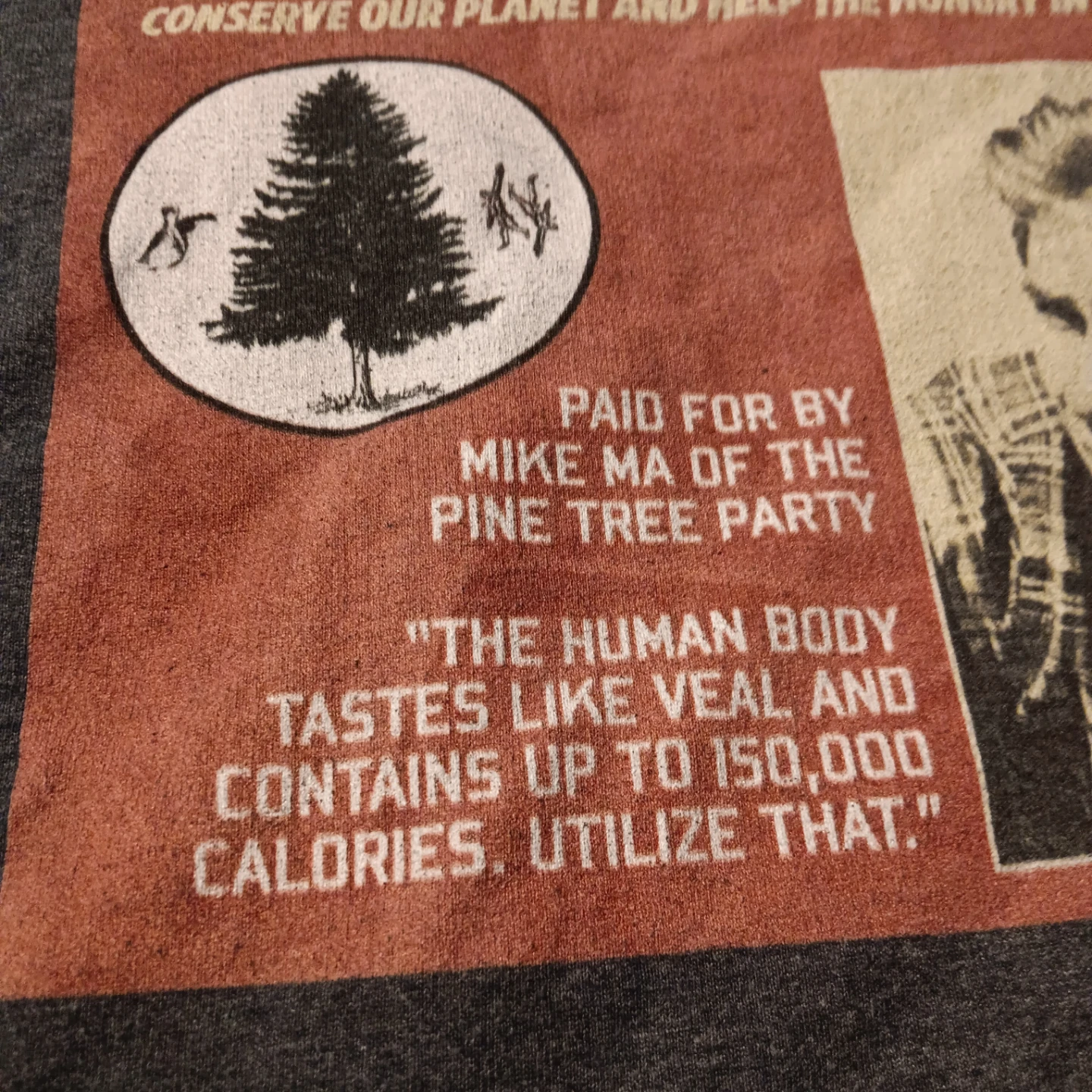 Pine Tree Party Feed the Dead Long Sleeve Shirt - photo 5