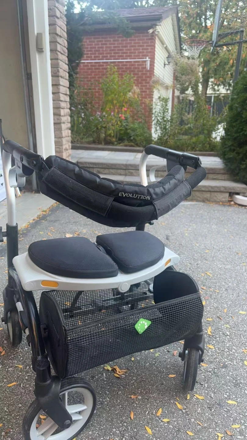 Evolution Folding Rollator Walker - photo 3