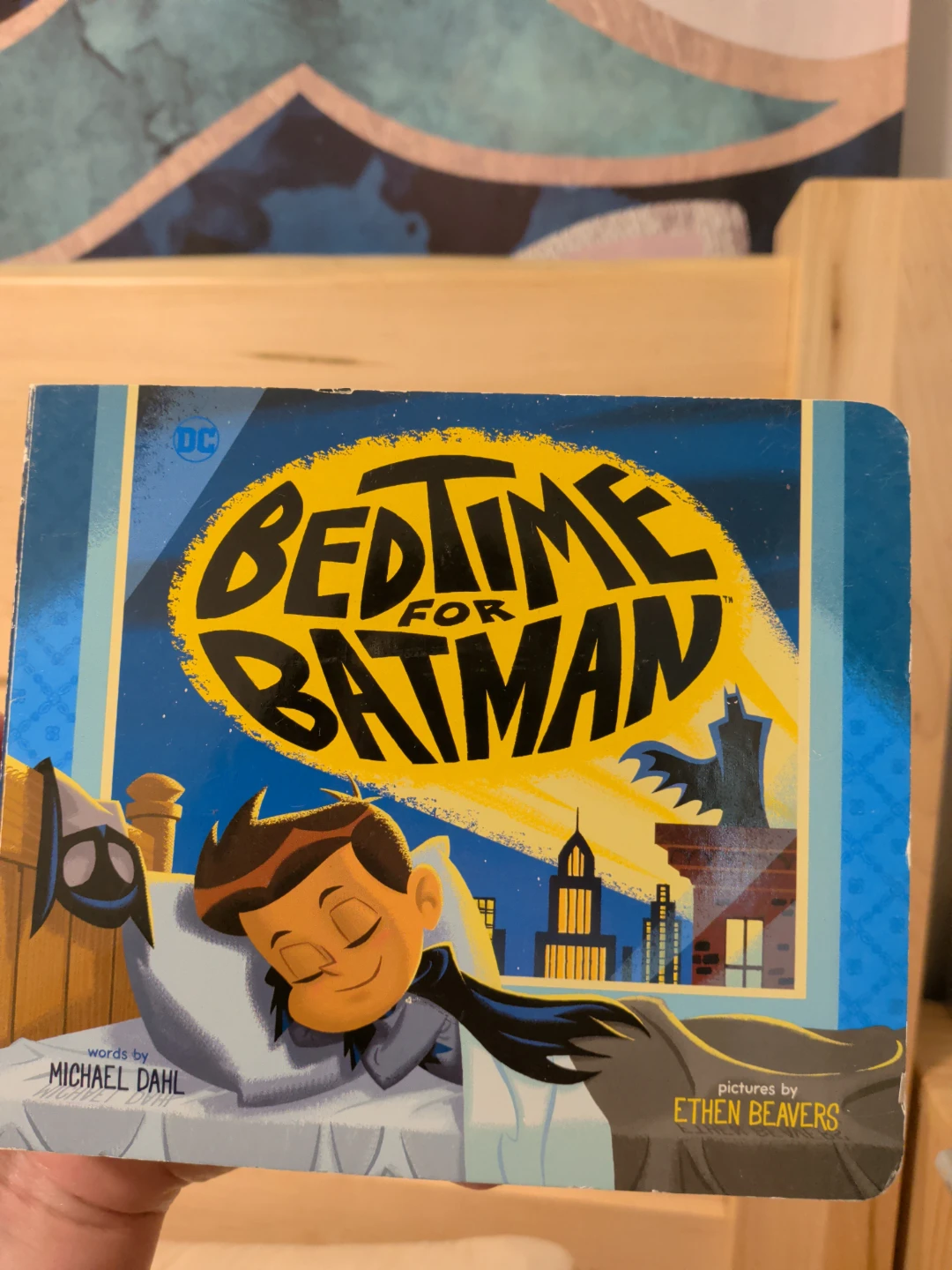 Bedtime for Batman Board Book