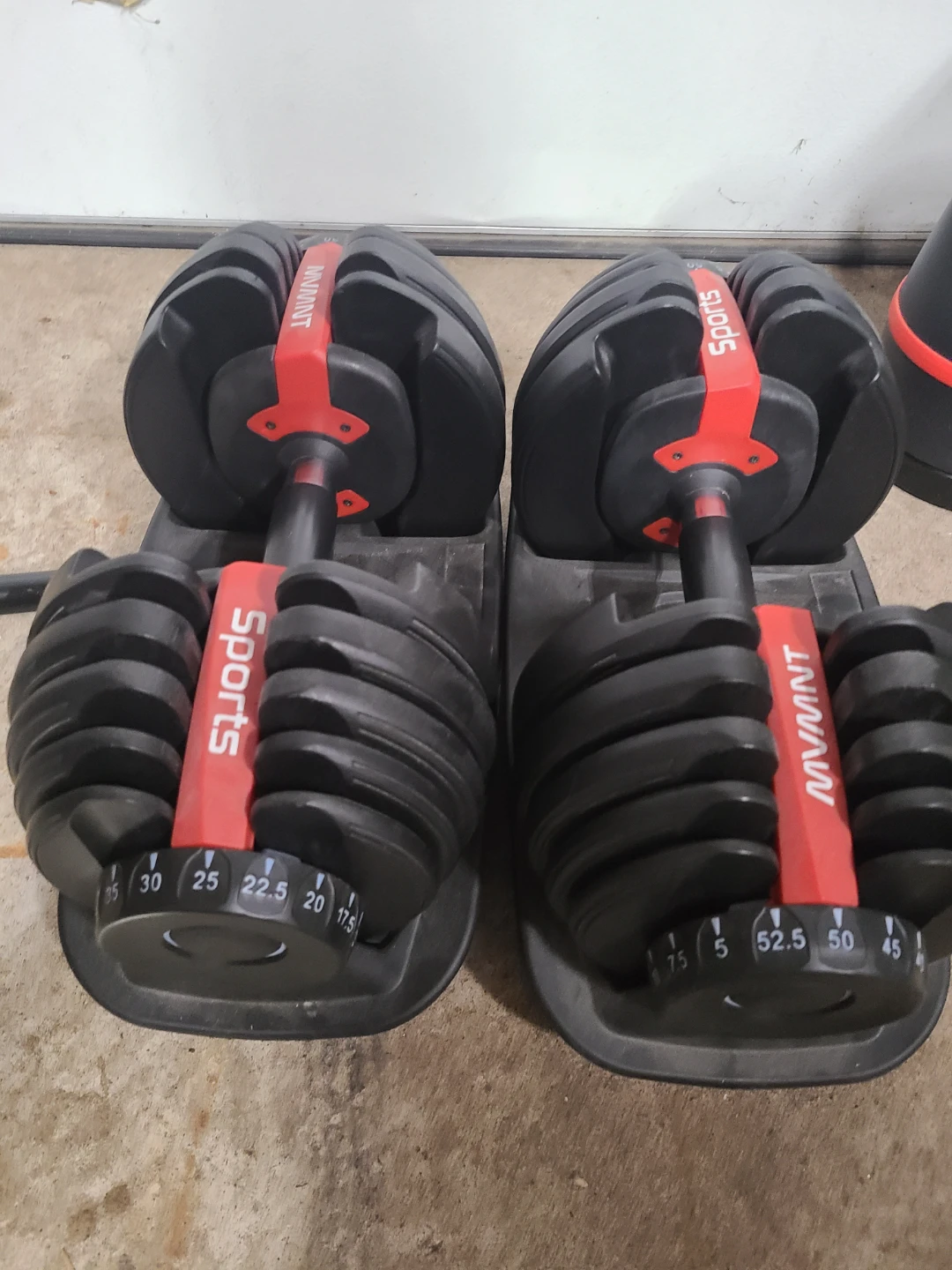 Adjustable Dumbbells, Kettlebell, and Pull-up Bar Set