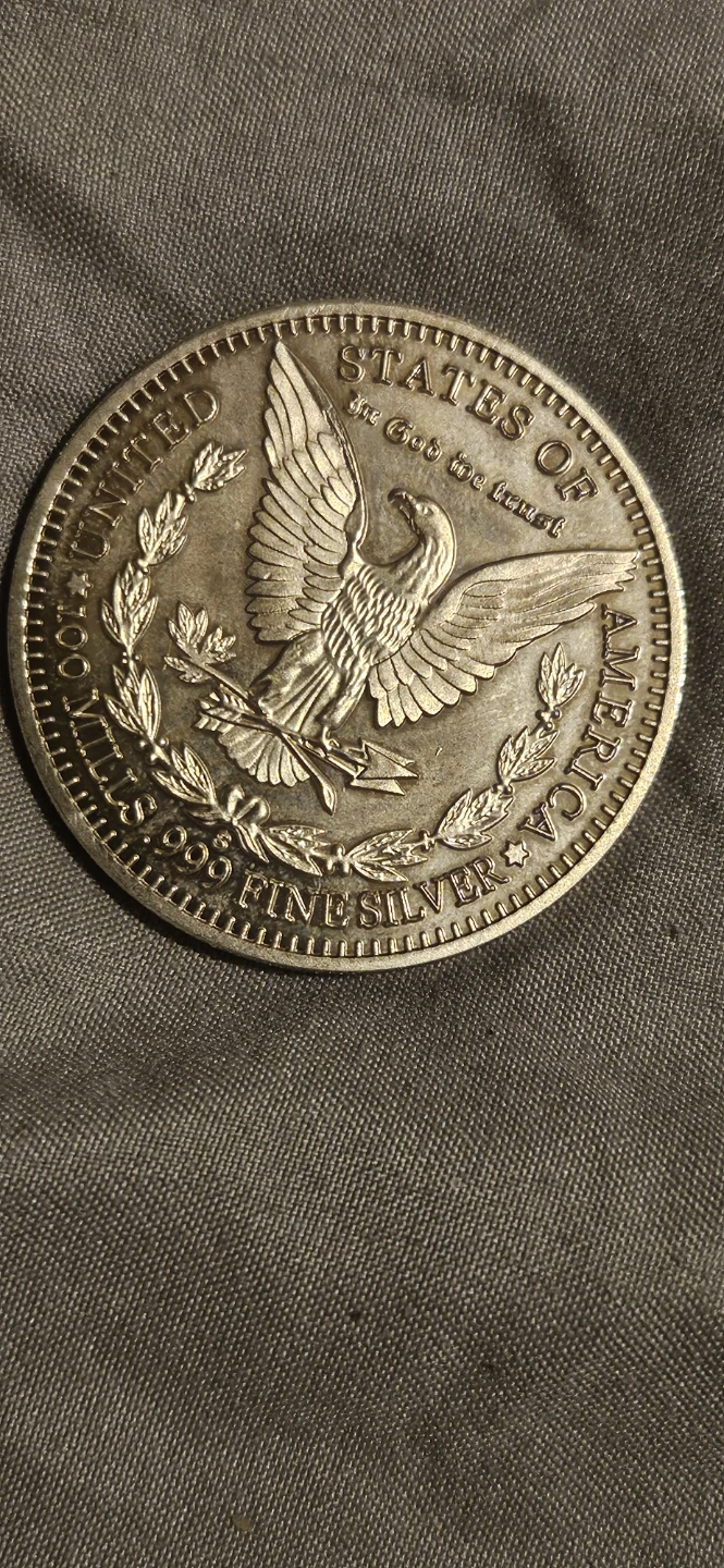 2021 Morgan Silver Dollar Design Commemorative Coin - photo 3