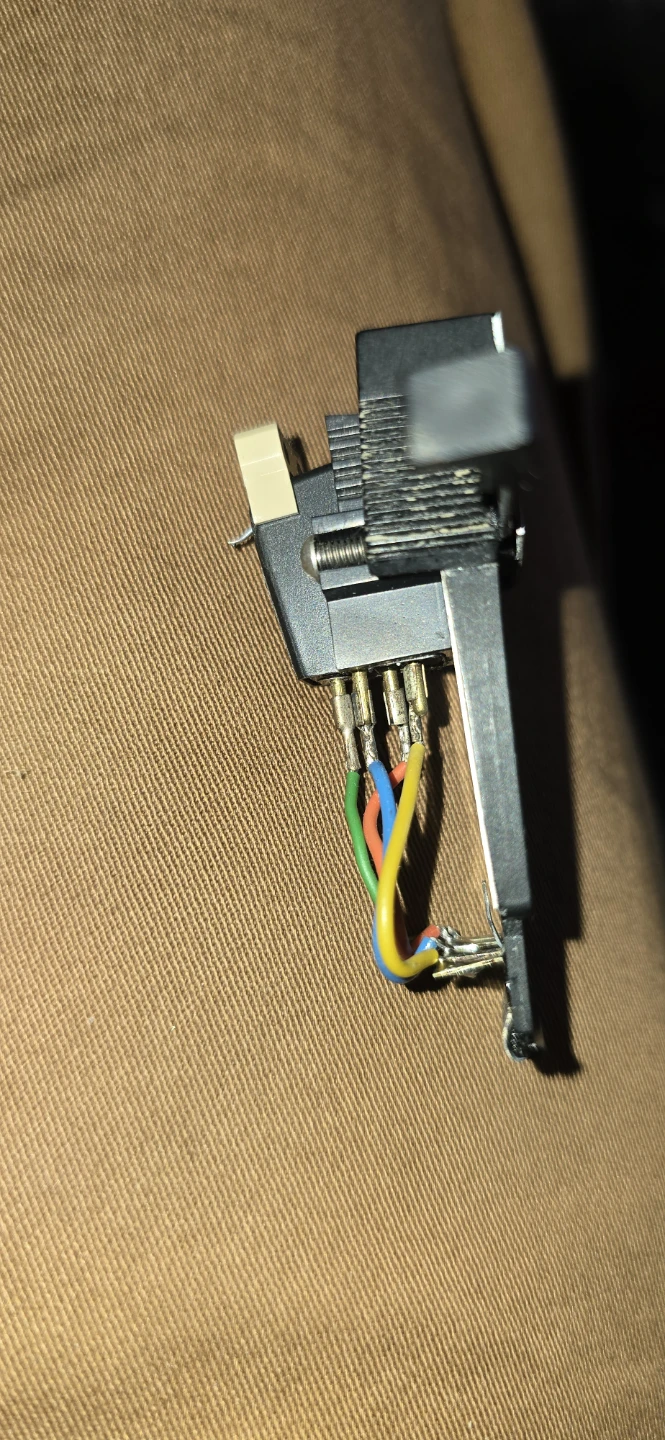 Shure M91ED Cartridge on ELAC Headshell - photo 3