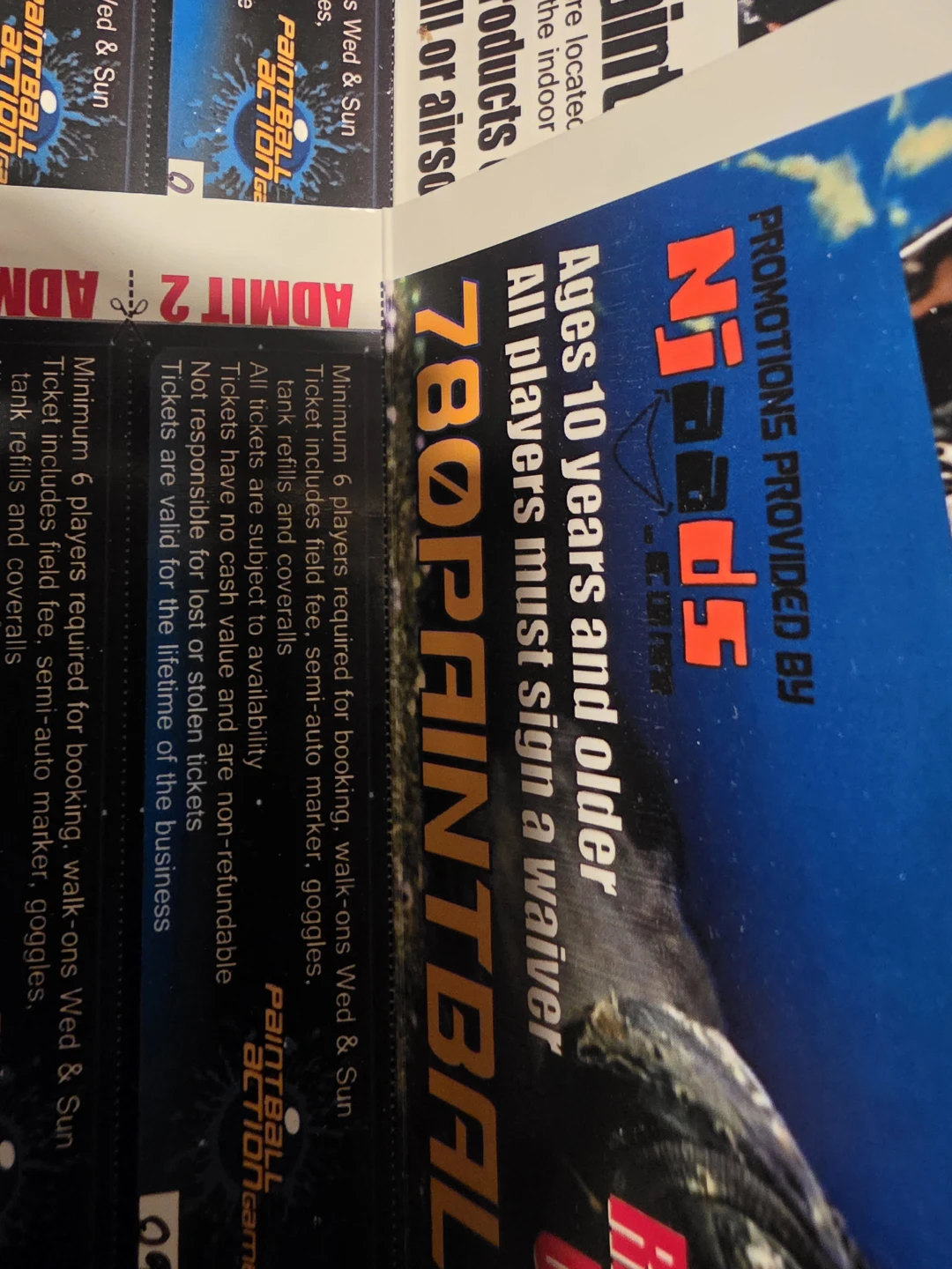 Paintball Action Games Admission Vouchers - photo 2