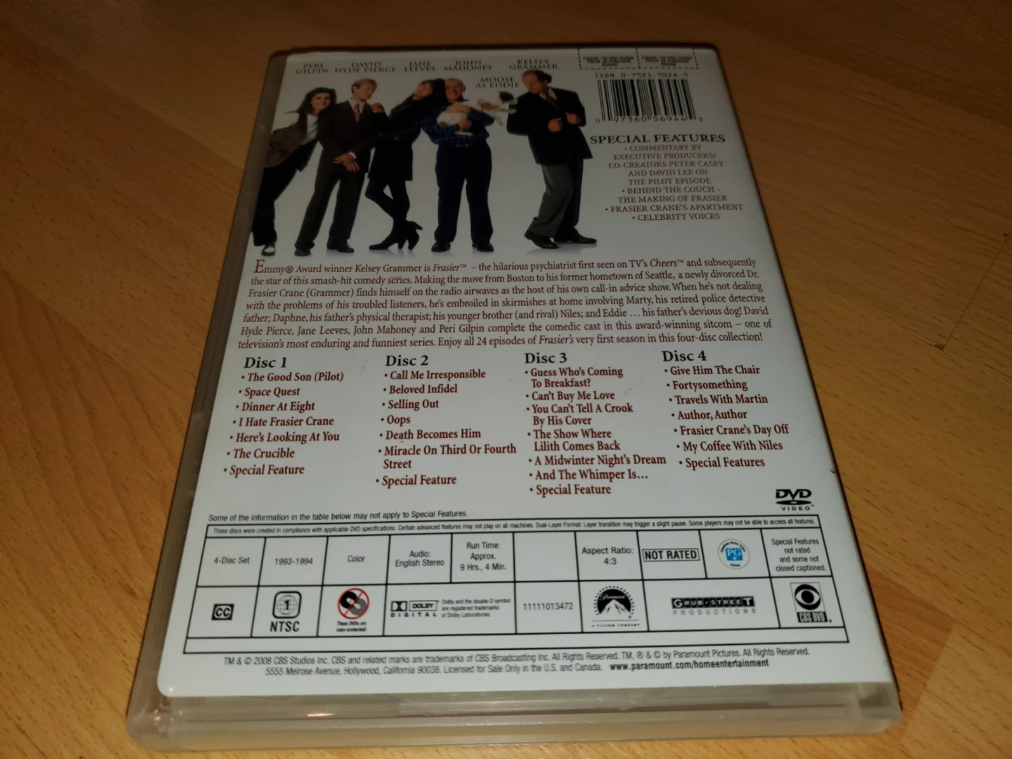 Frasier: The First Season DVD Collection - photo 4