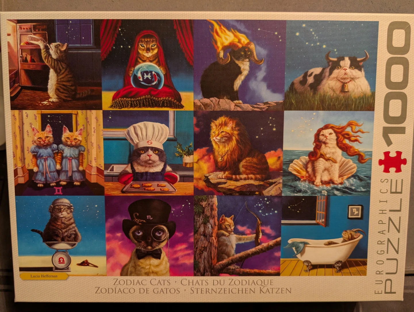 Excellent condition Eurographics 1000 piece puzzle