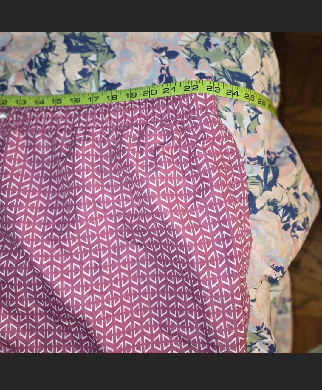 New Look Fuscia Pattern Swimming Shorts in a Men's 4XL - photo 5