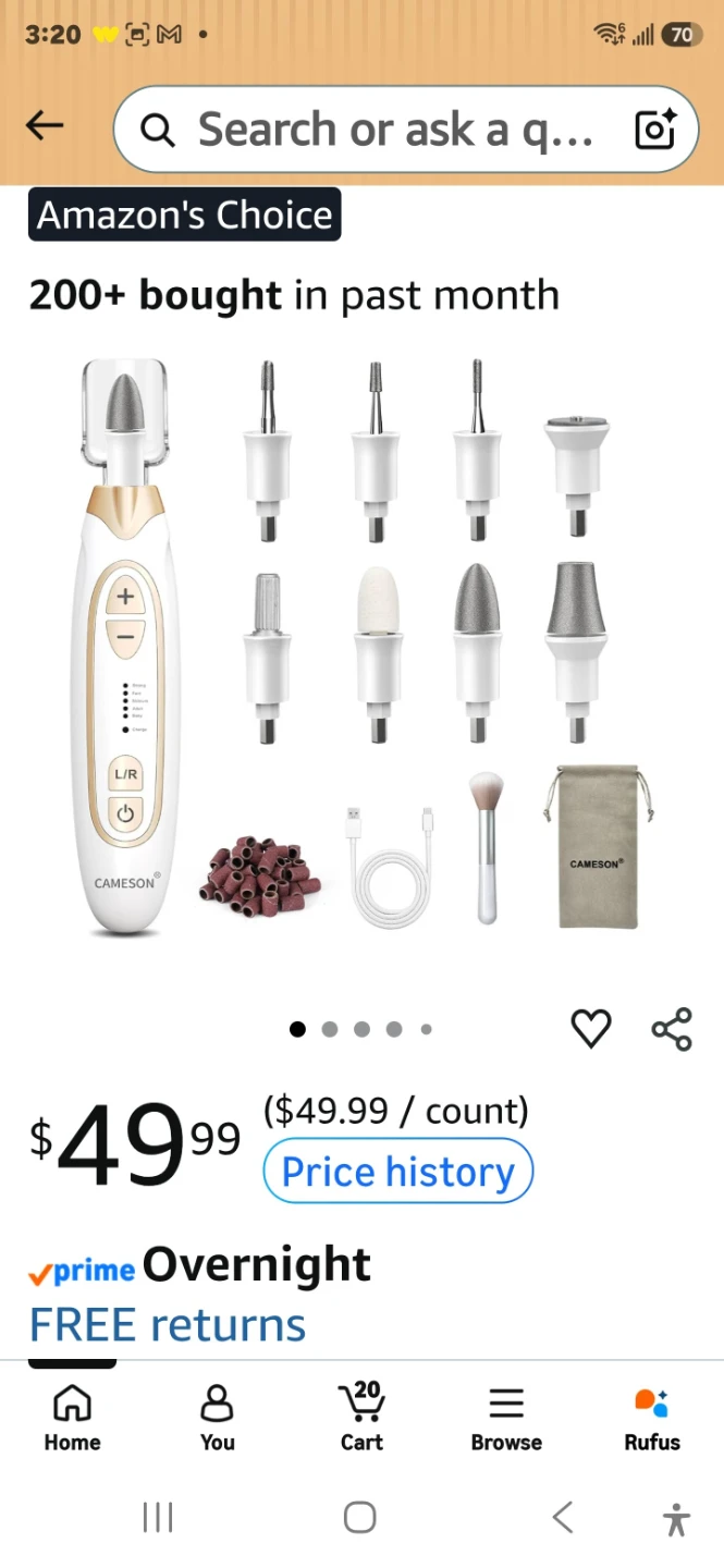 Electric Nail Drill 8 in 1 - photo 2