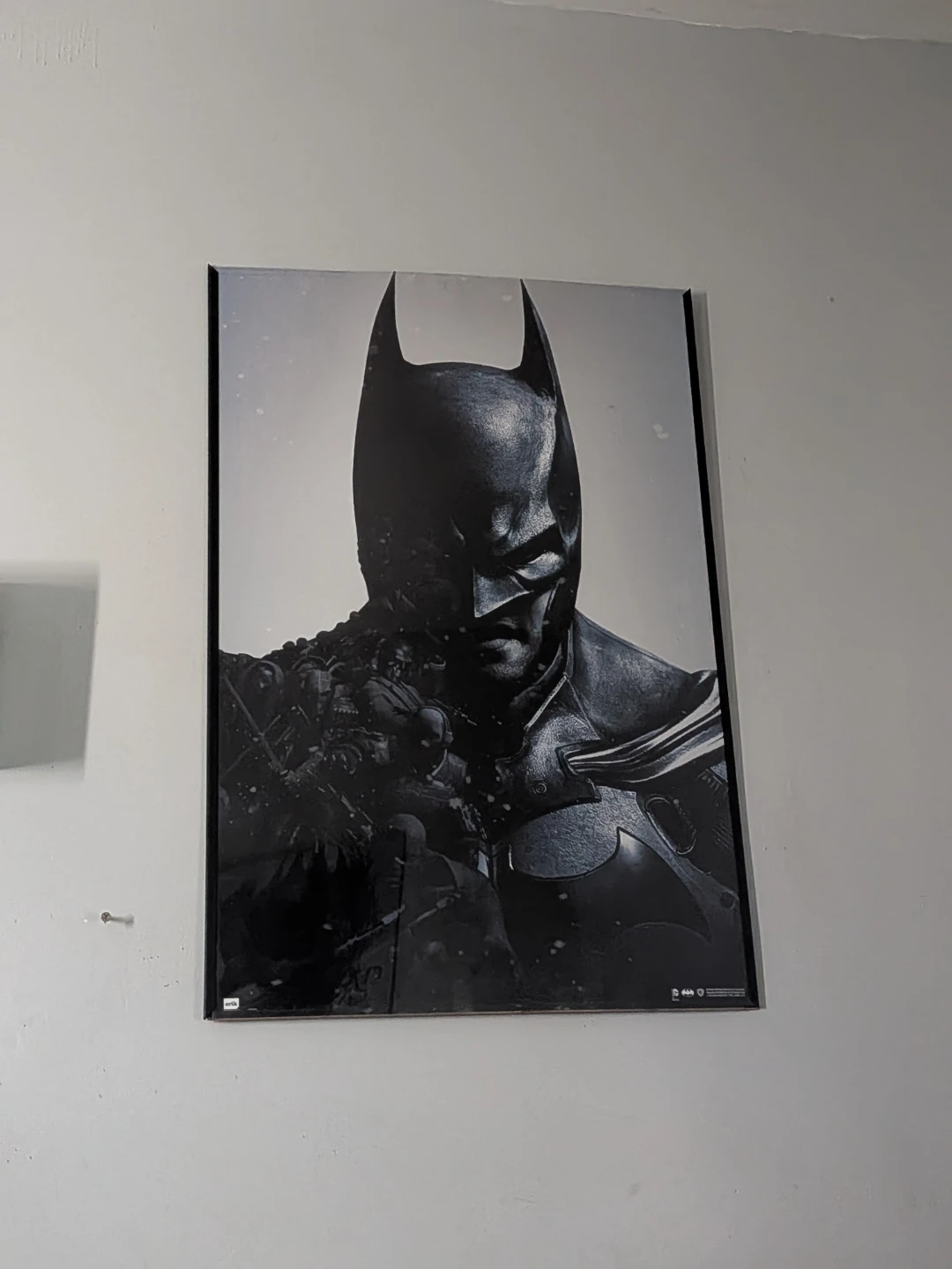 Framed Batman and Joker DC Comics Wall Art