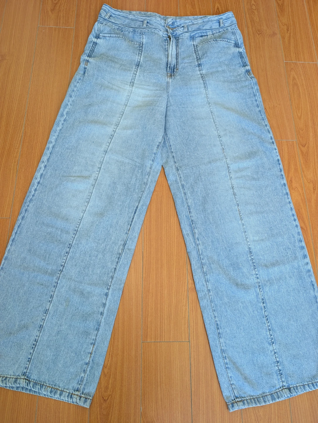 Kensie Jeans Light Wash Wide Leg Size 12/31 - photo 4