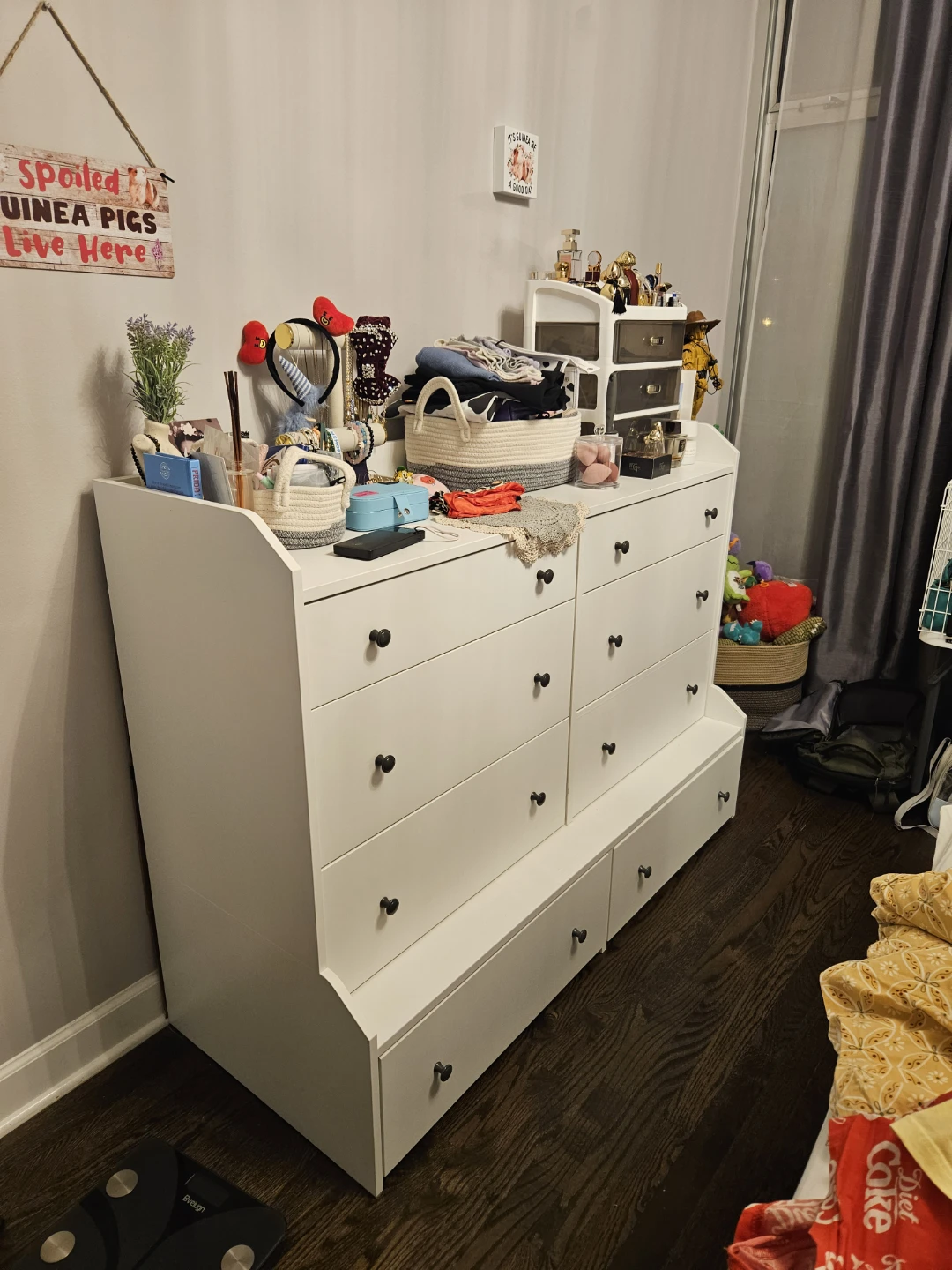 IKEA HAUGA 8-Drawer Dresser – White - photo 2