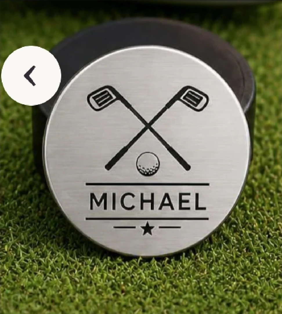 Golf ball marker customization - photo 2