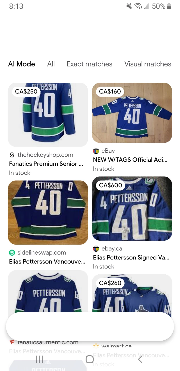 Authentic OFFICIAL Elias Pettersson Canucks Jersey - photo 4