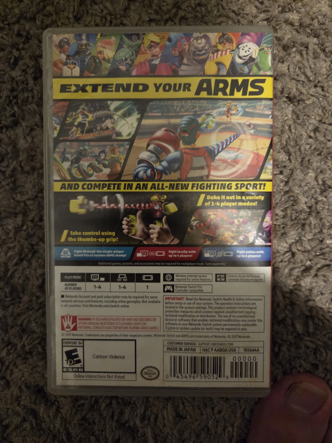 Arms for nintendo switch - photo 3