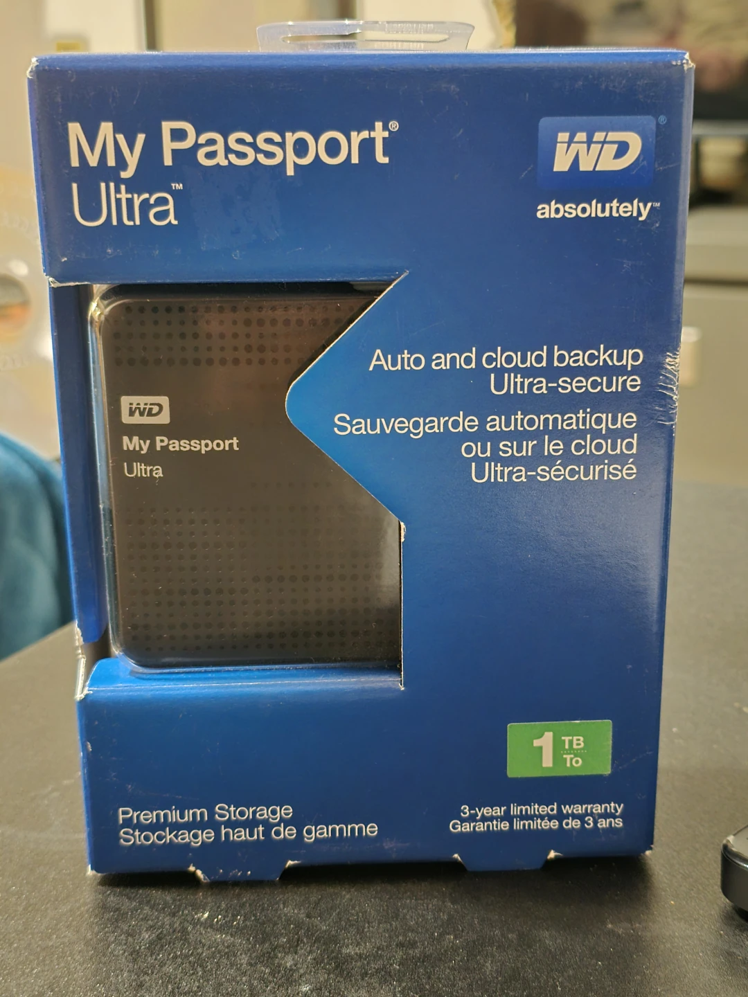 WD My Passport Ultra 1TB Portable Hard Drive