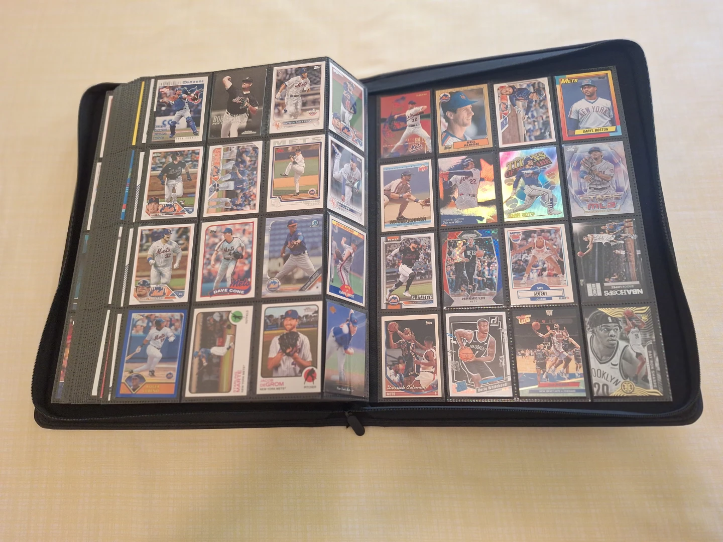 2,000+ Sports Cards MLB NBA NFL + 2 Signed John Starks Cards - photo 3
