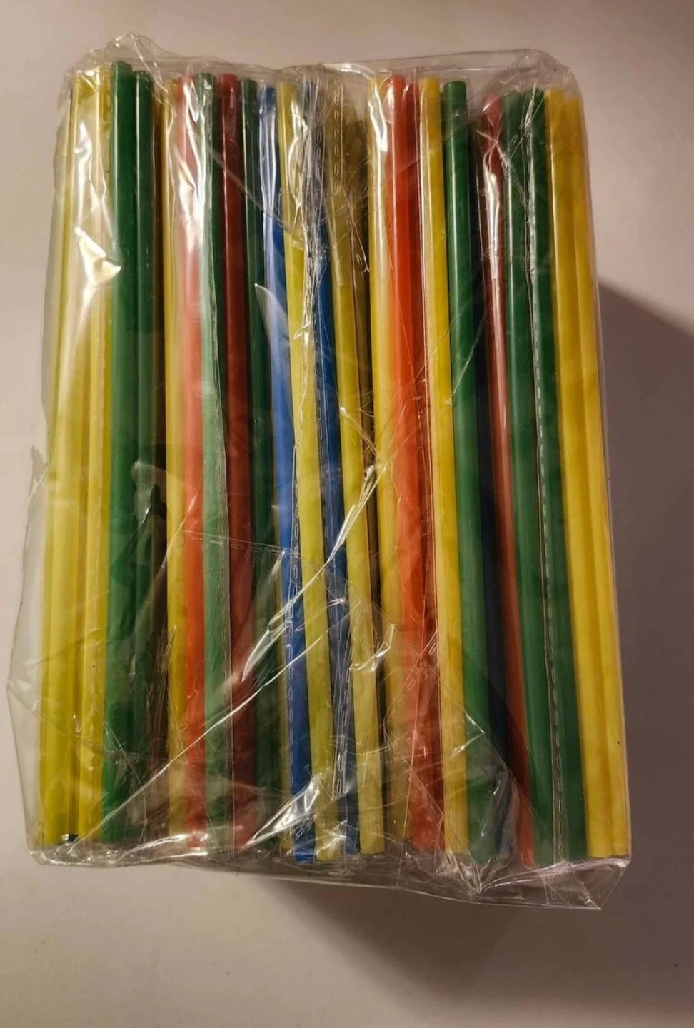 500 Pack Assorted Colorful Drinking Straws - photo 2