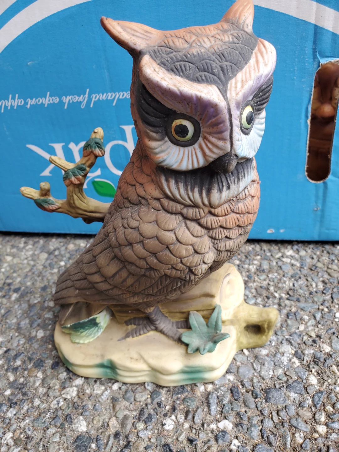 Ceramic Owl Figurine - photo 2