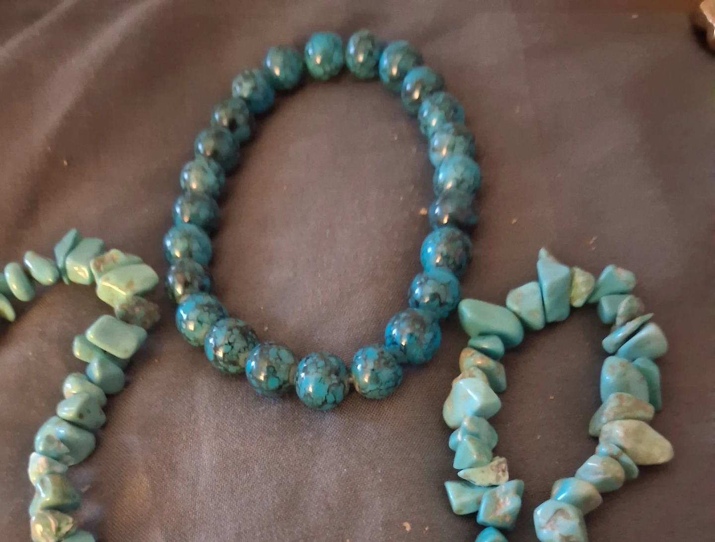 Turquoise Style Necklace and Bracelet Set - photo 5