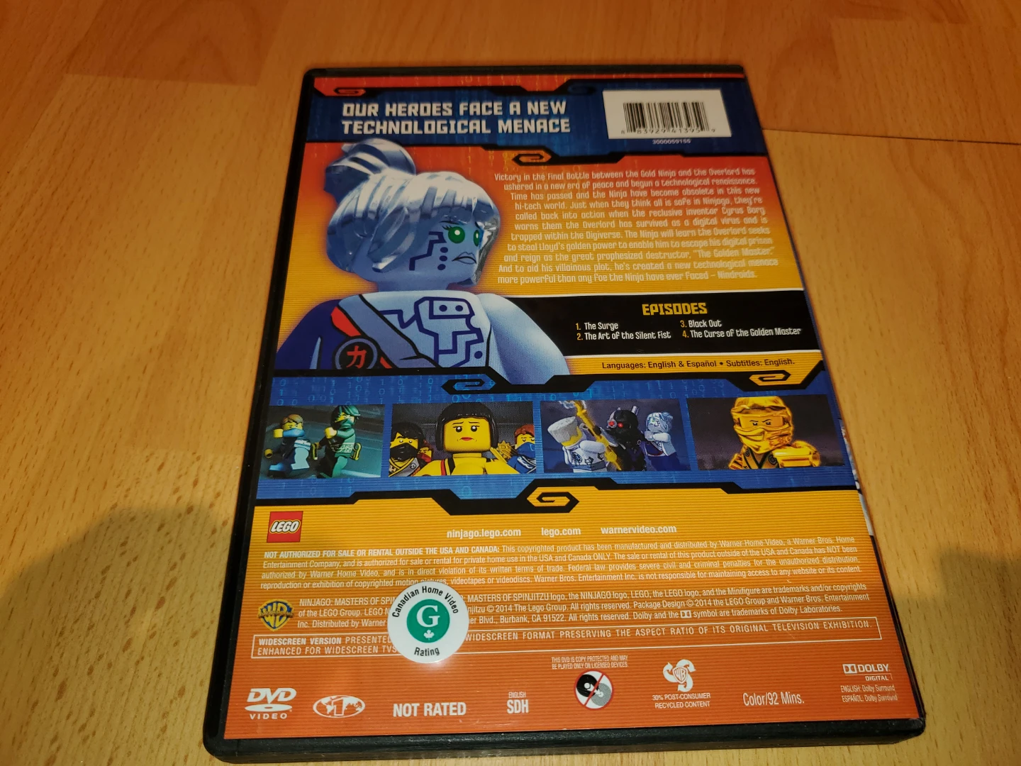 LEGO Ninjago Masters of Spinjitzu DVDs - photo 4