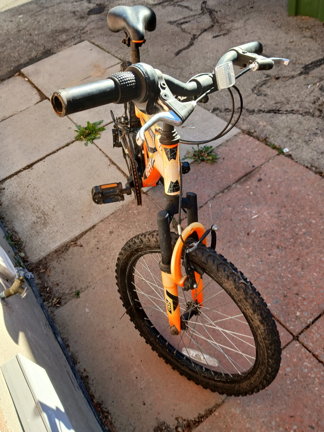 Huffy 20-inch Orange Kids Bicycle