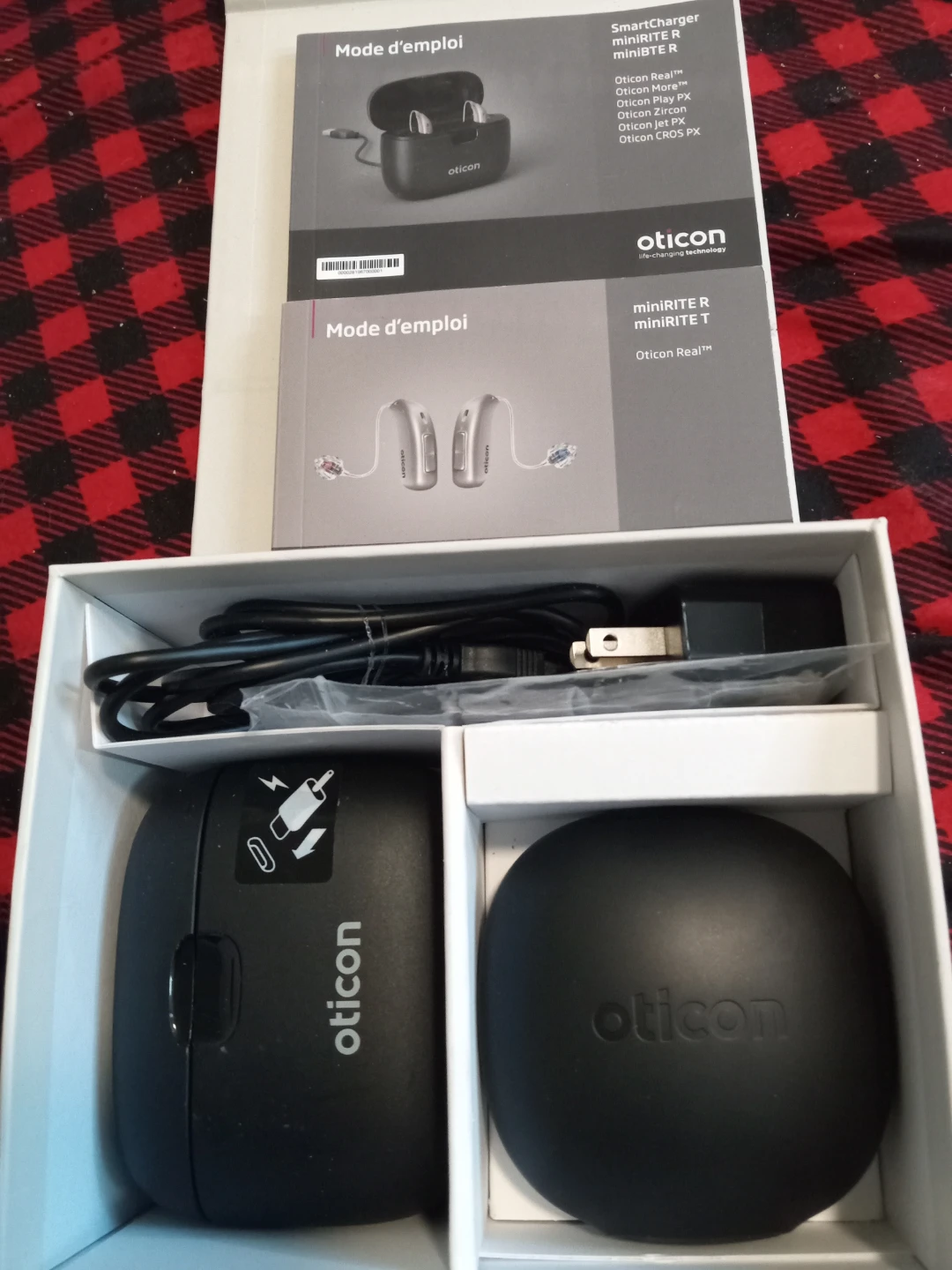 Oticon Real Hearing Aids with SmartCharger