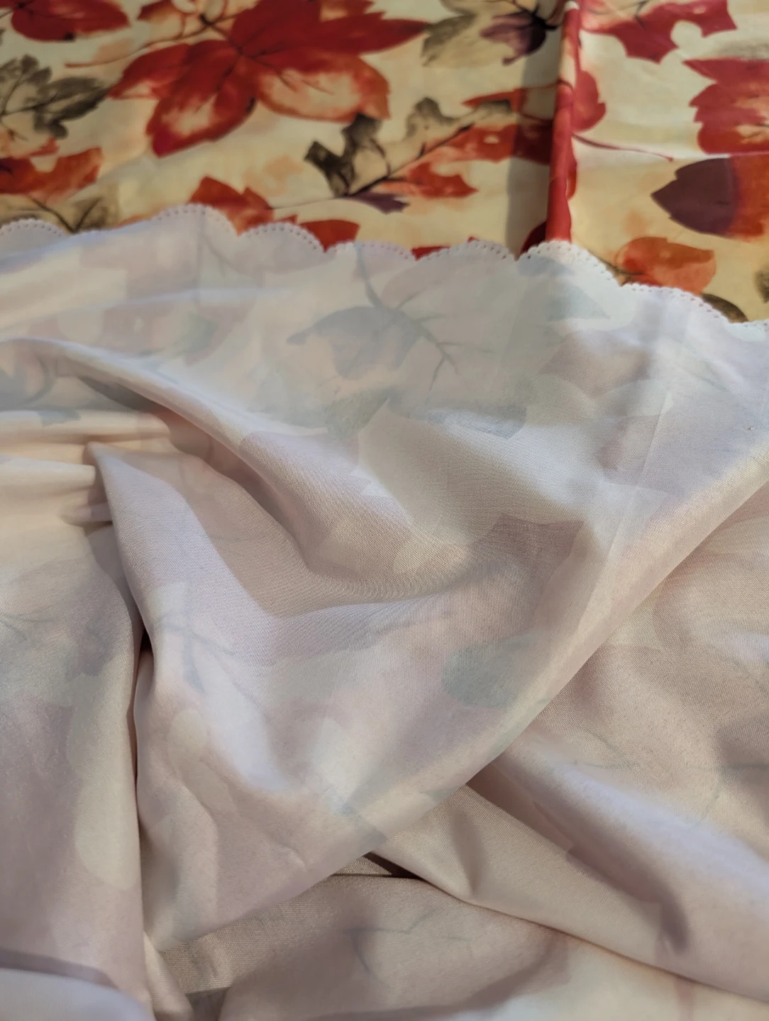 Autumn Leaf Print Tablecloth - photo 3