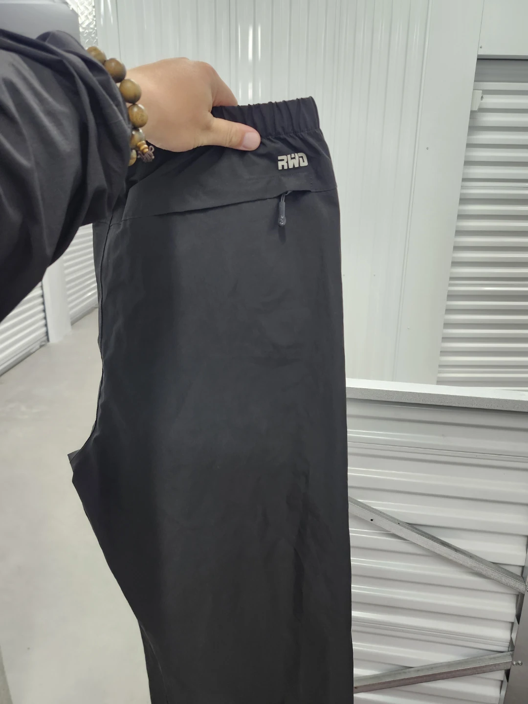 XXL Black Outdoor Rain Pants made by rockwater designs - photo 2