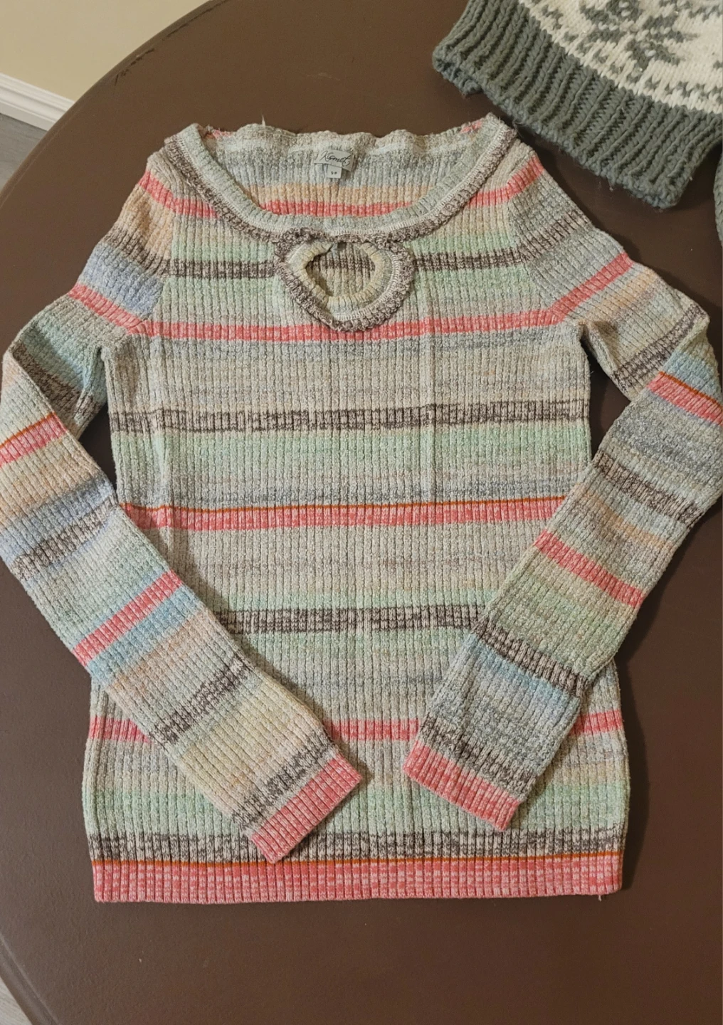 Kismet Striped Knit Sweater