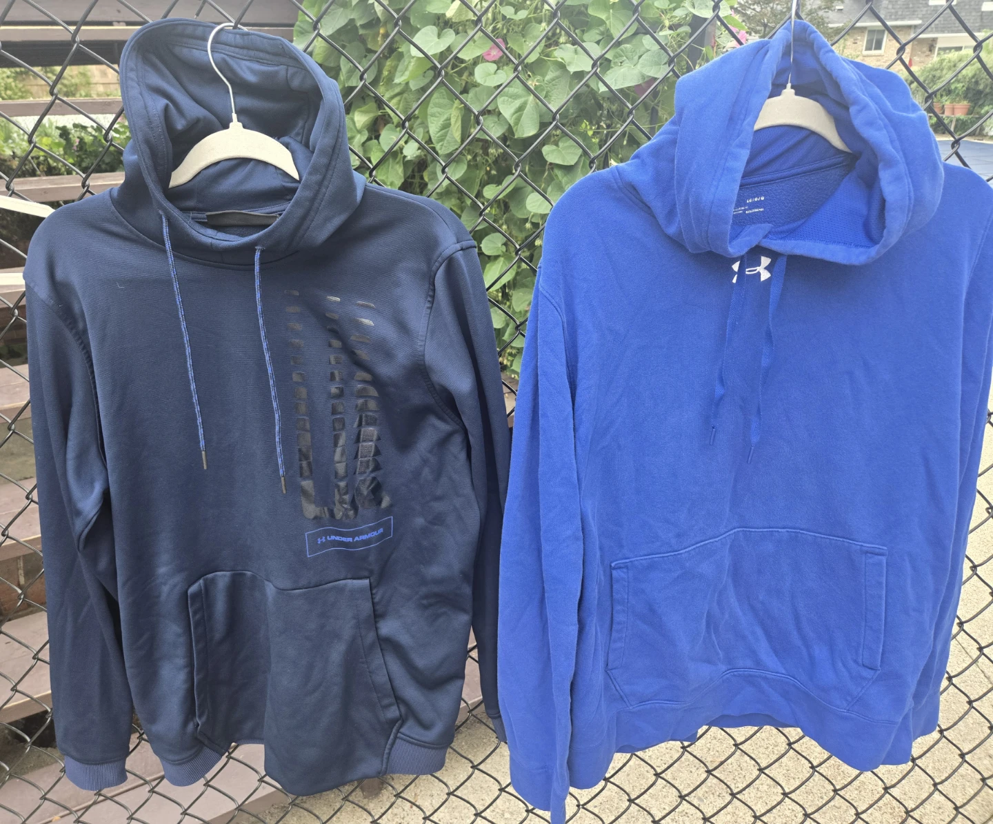 COLDGEAR Under Armour Men's LARGE Hoodies.  EUC.