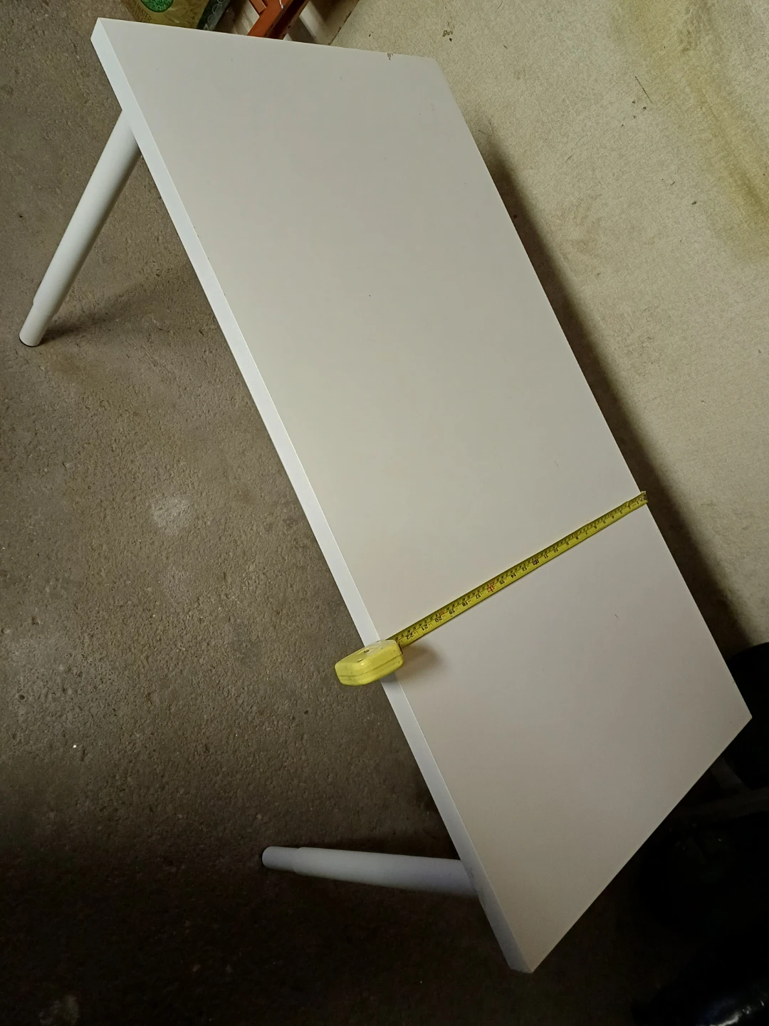 White IKEA Table - photo 2