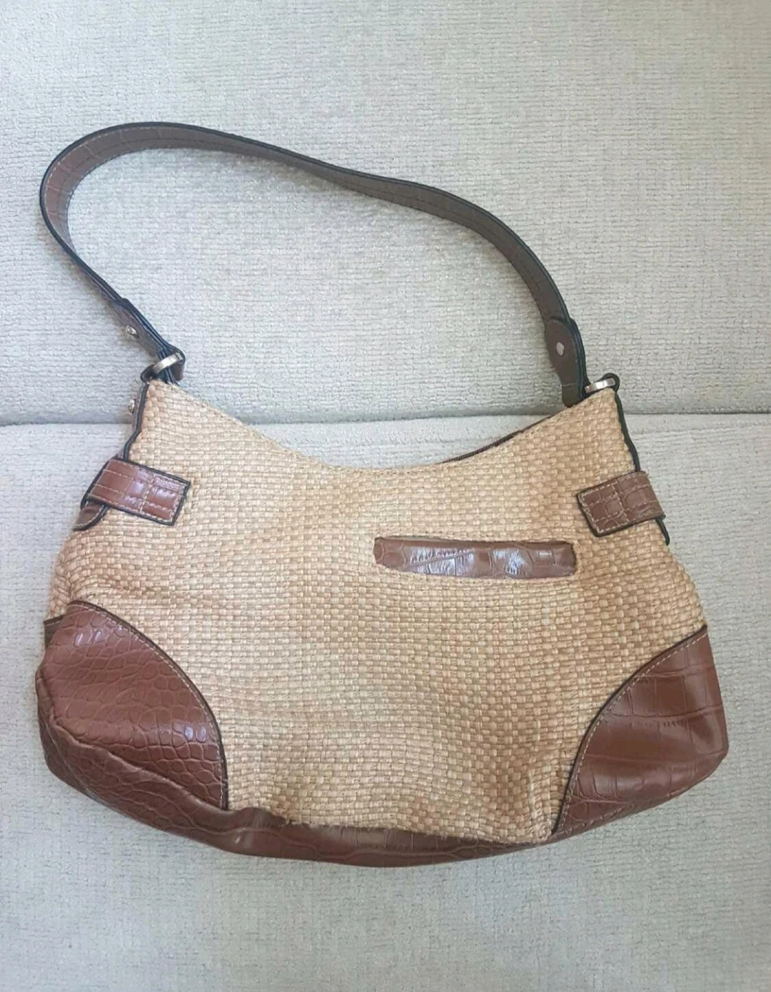 Brown and Beige Handbag - photo 2