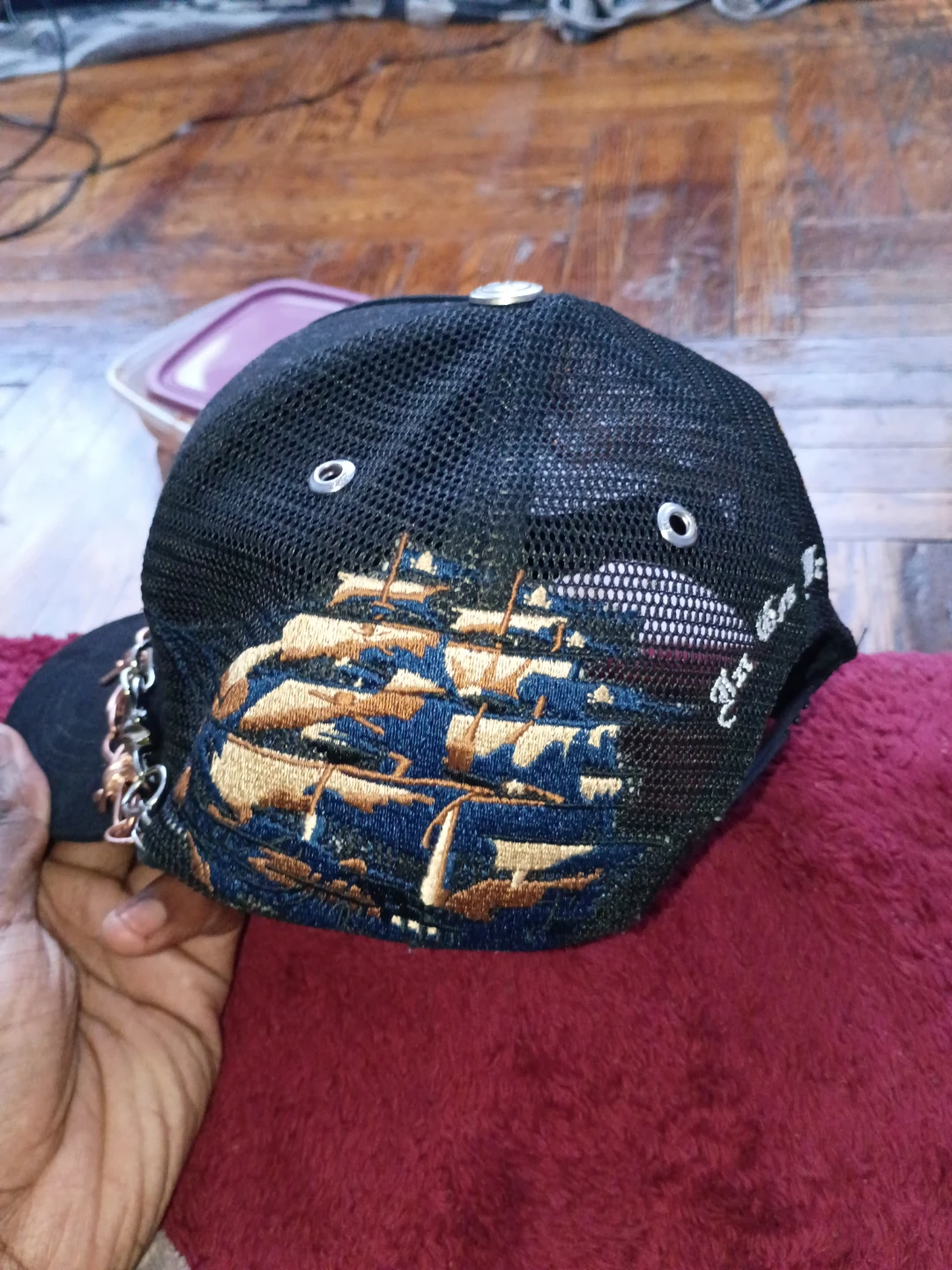 GAS Brand Graphic Mesh Trucker Hat - photo 2