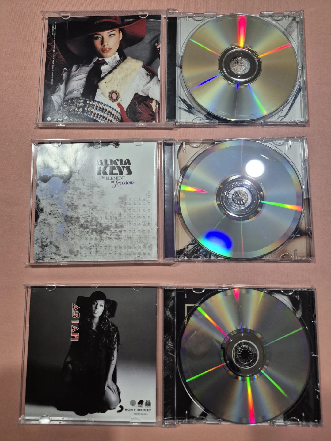3 Alicia Keys CD Album Collection - photo 3