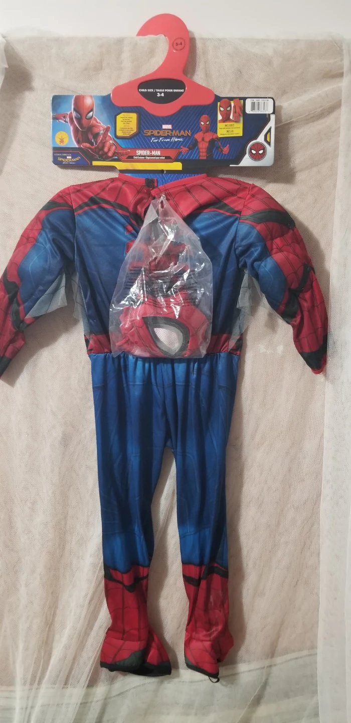 Kids Spiderman Halloween costume - age 3 to 4