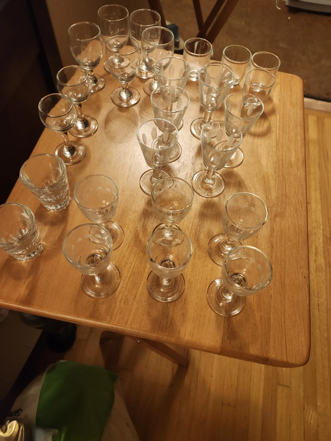 Set of 26 Assorted Glassware  Unique shot glasses! - photo 2