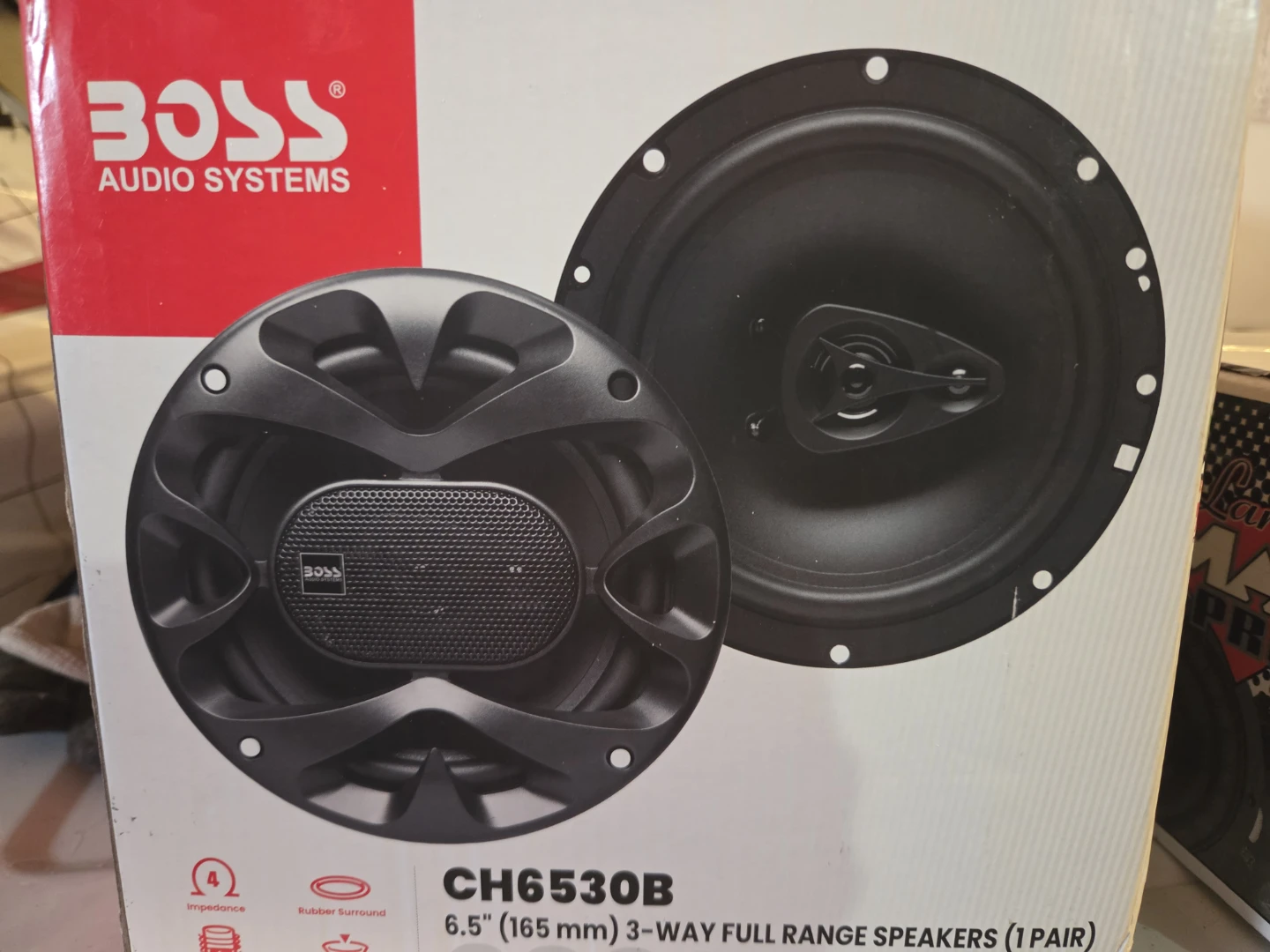 Boss Audio Systems CH6530B 6.5-inch 3-Way Speakers - photo 2