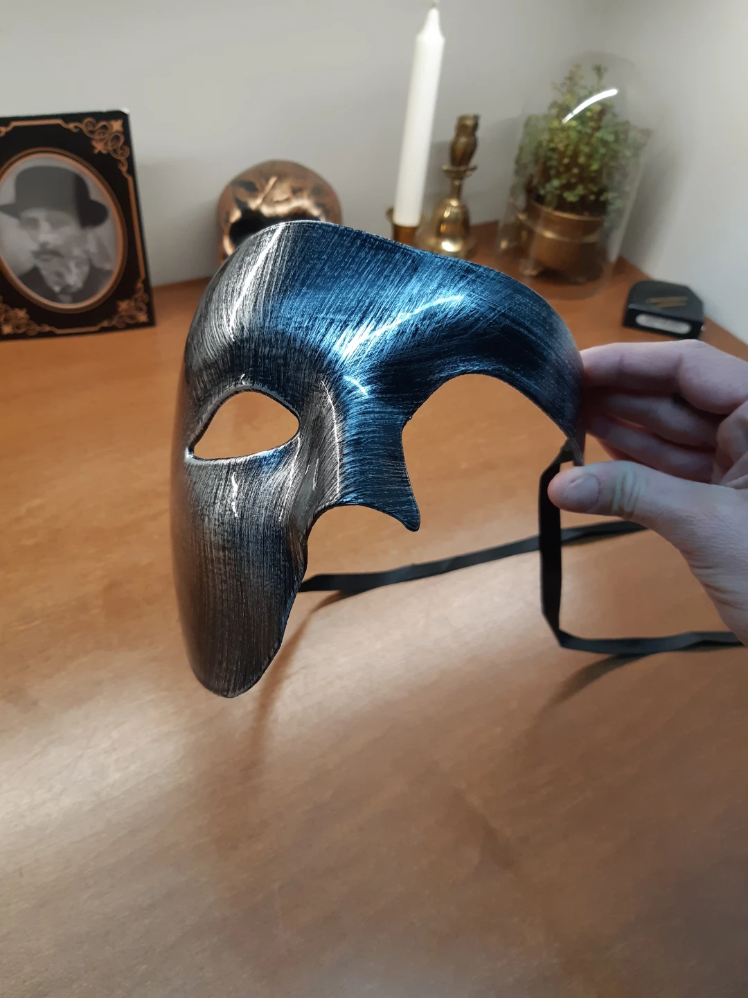 Phantom of the Opera Masquerade mask - photo 4