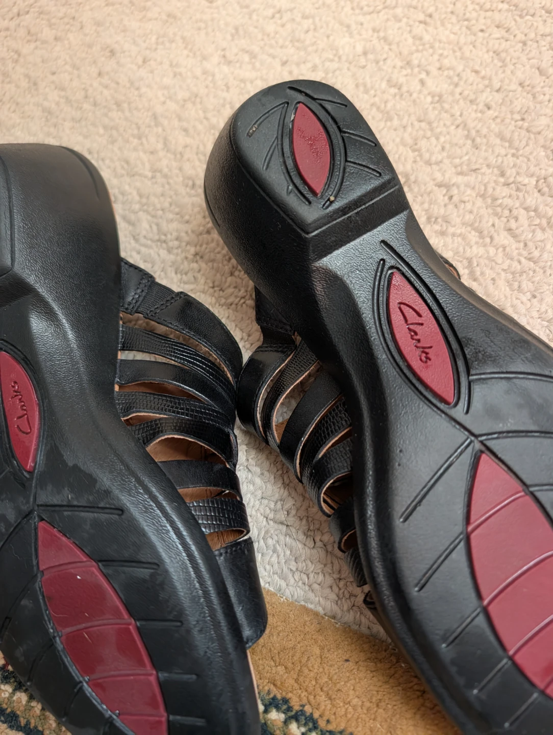 Clarks Artisan Black Leather Sandals - photo 5