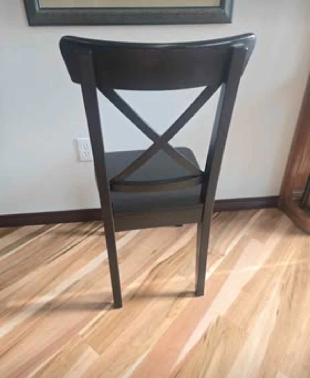Ikea Rosentorp Chair solid wood black. - photo 3