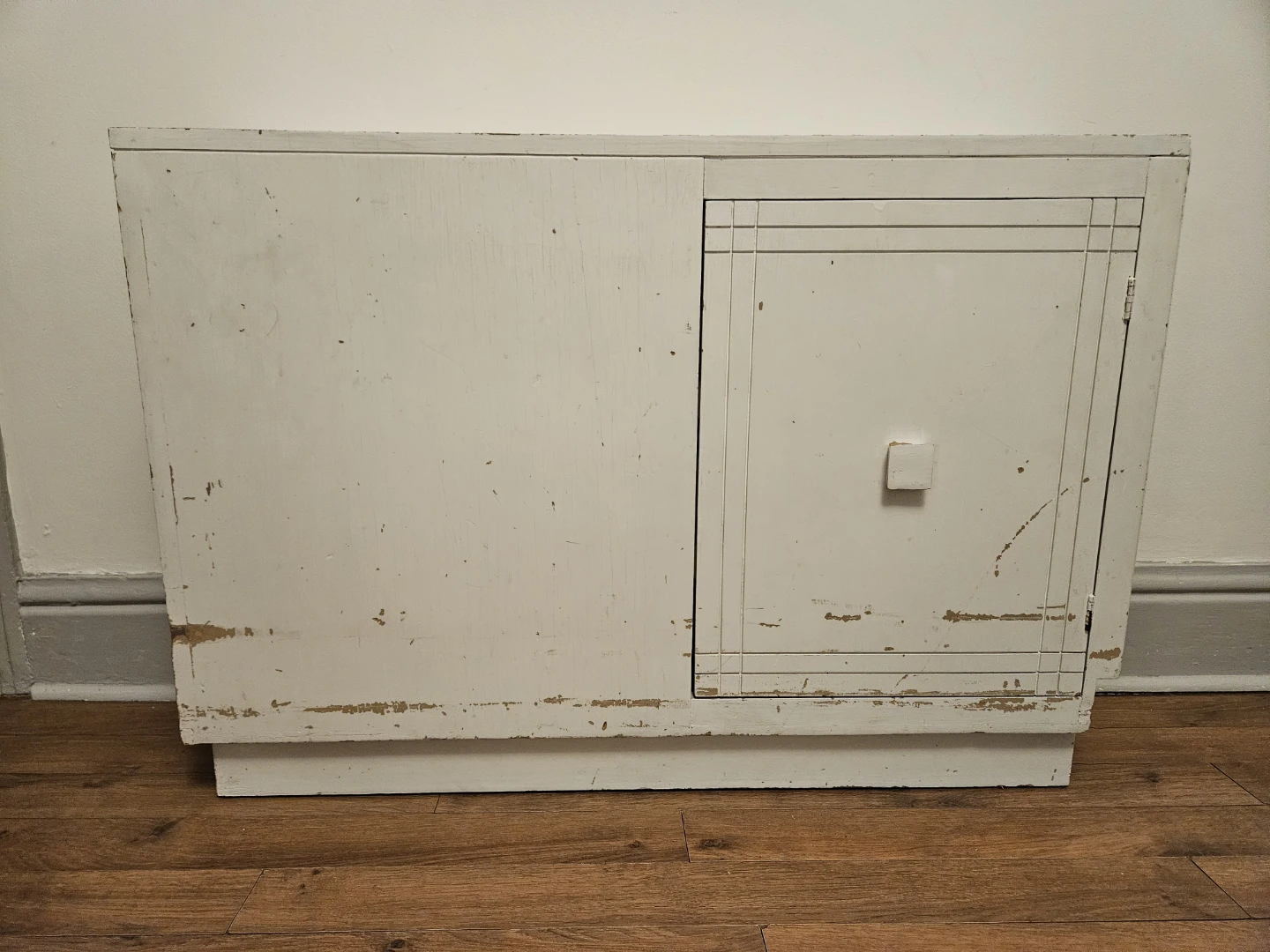 solid wood old cabinet - photo 5