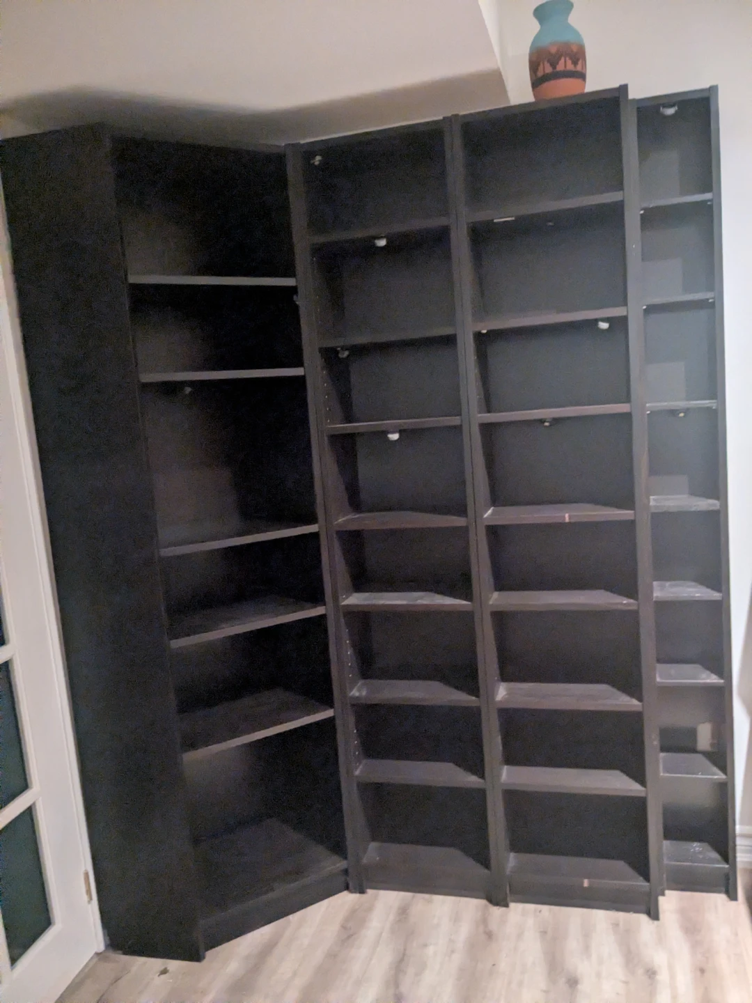 Set of Billy Black Bookshelves - photo 2