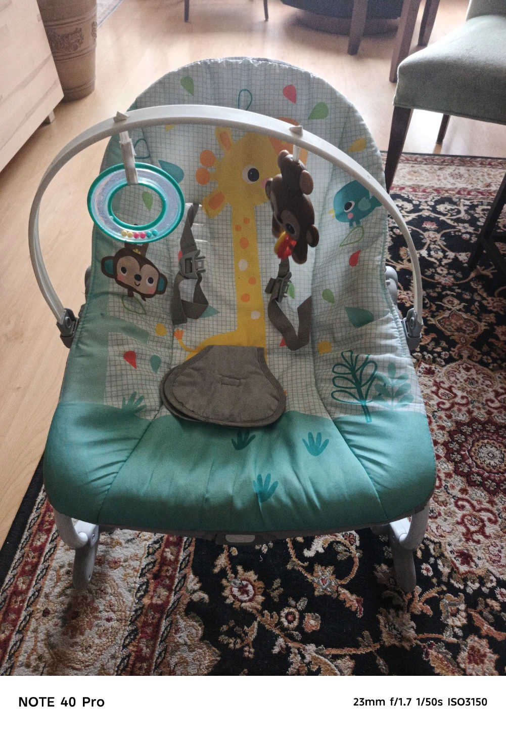 Infant-to-toddler rocker